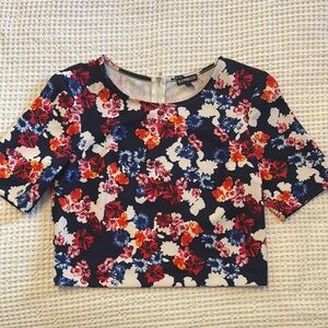 Express Floral Crop Top
